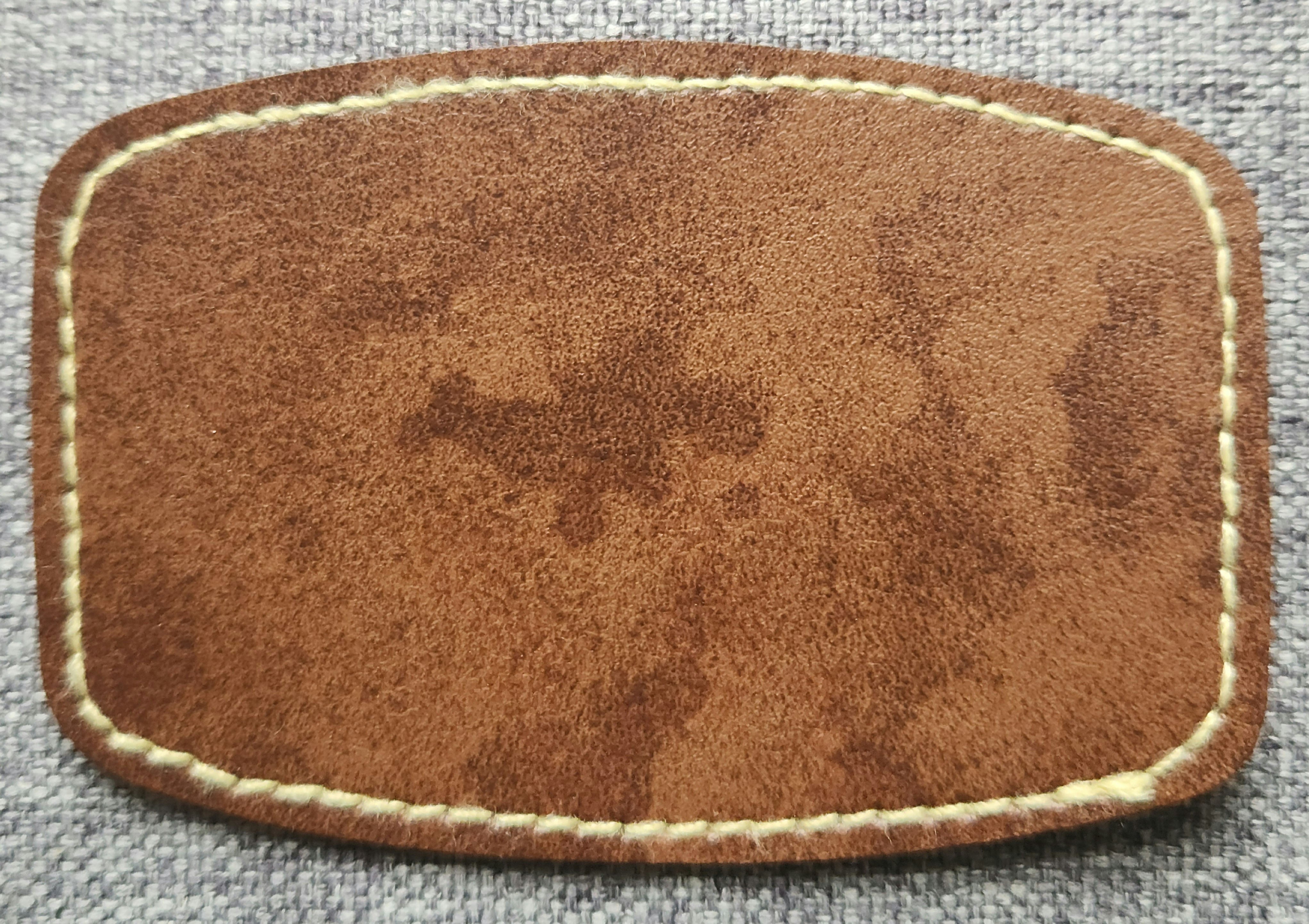 Leather Patch - Chocolate, Buckle